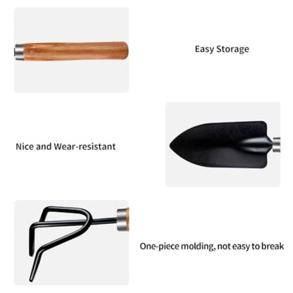 3 Pcs Garden Tools Lightweight Duty Gardening Tools Kit