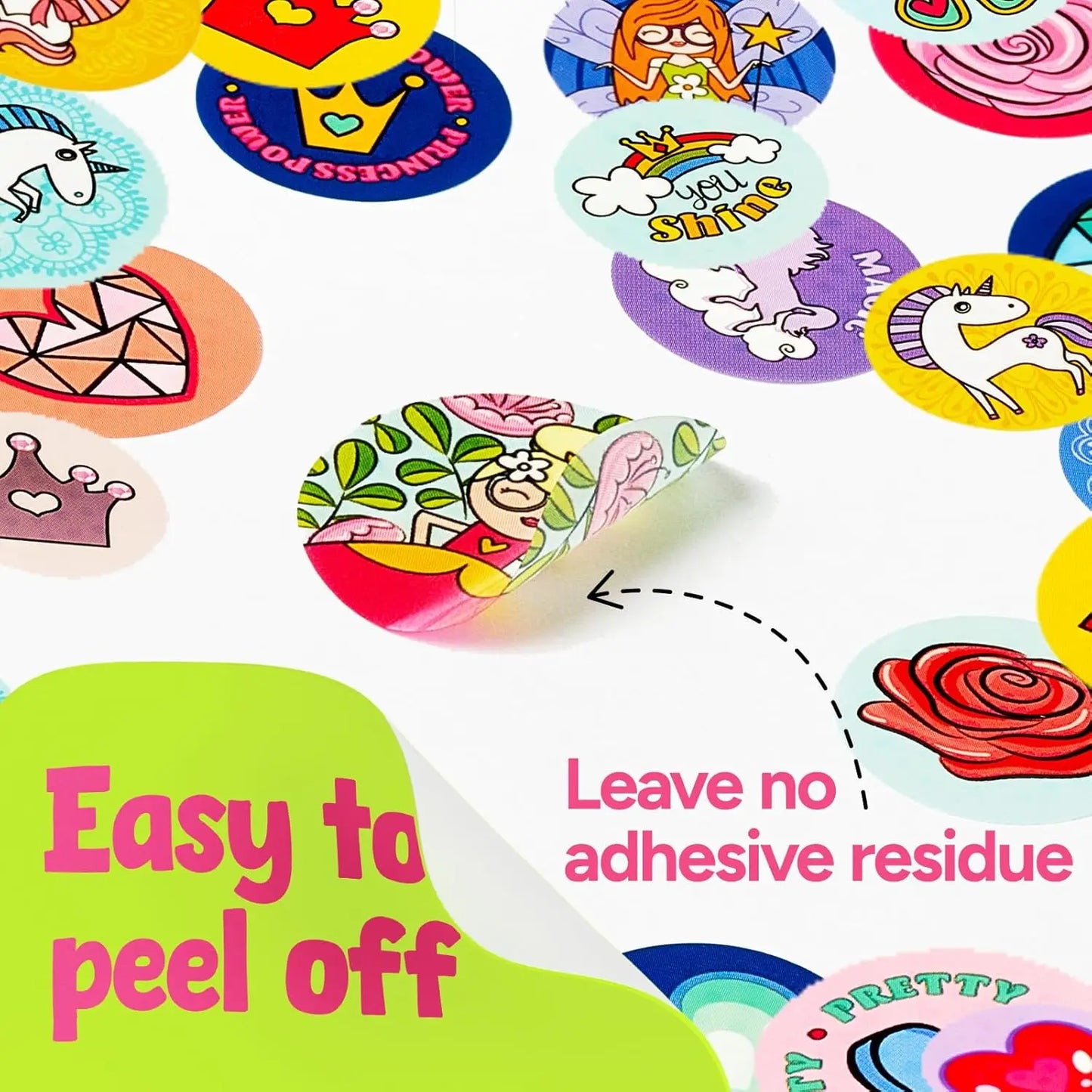 Pink Sticker Stamper For Kids