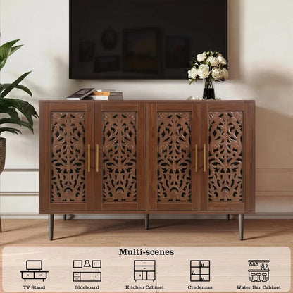 47.8" Accent Cabinet with 4 Doors