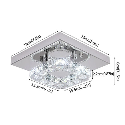 Modern K9 Crystal Chandelier Led
