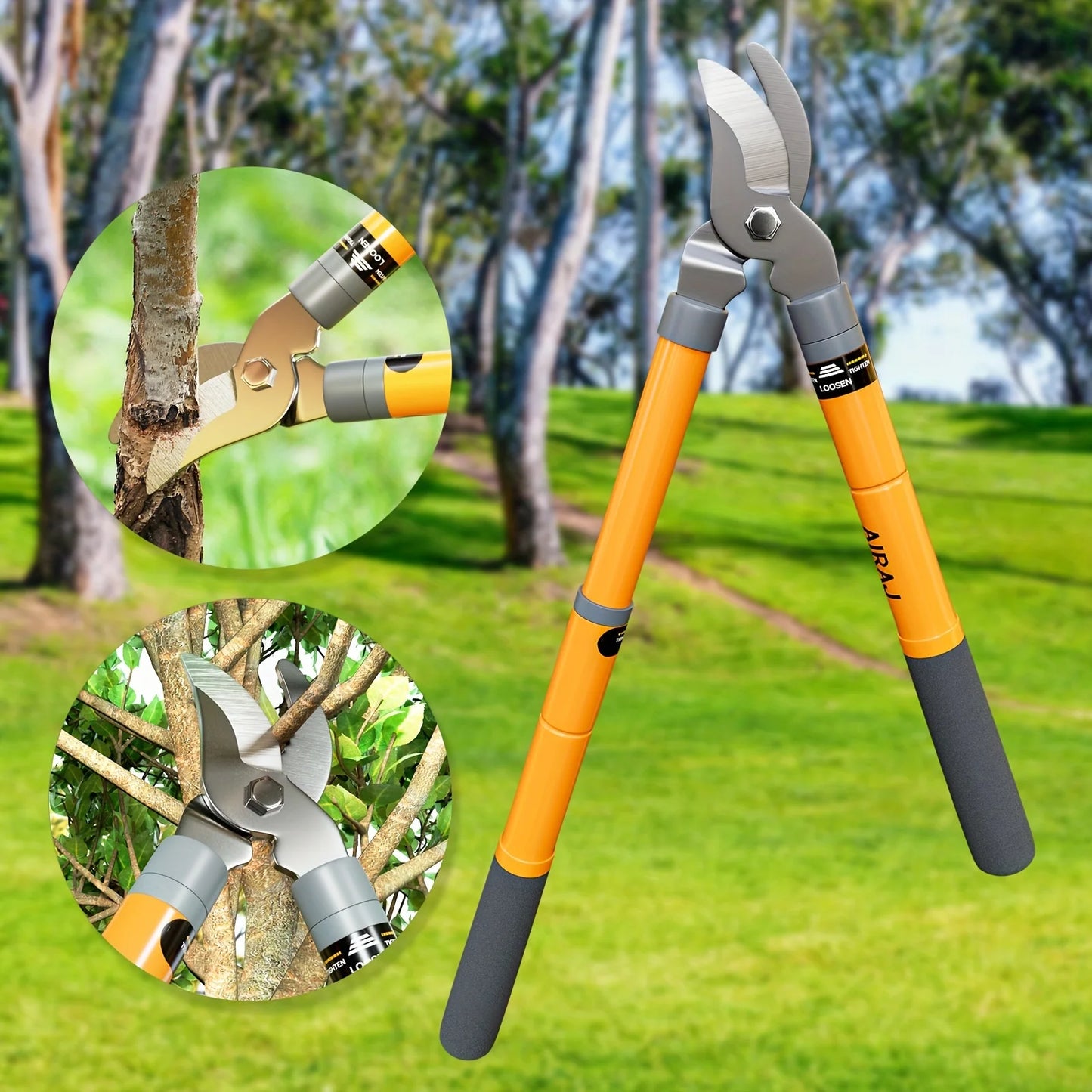 Lopper , Hedge Shears, Pruning Shears with Telescopic Handles
