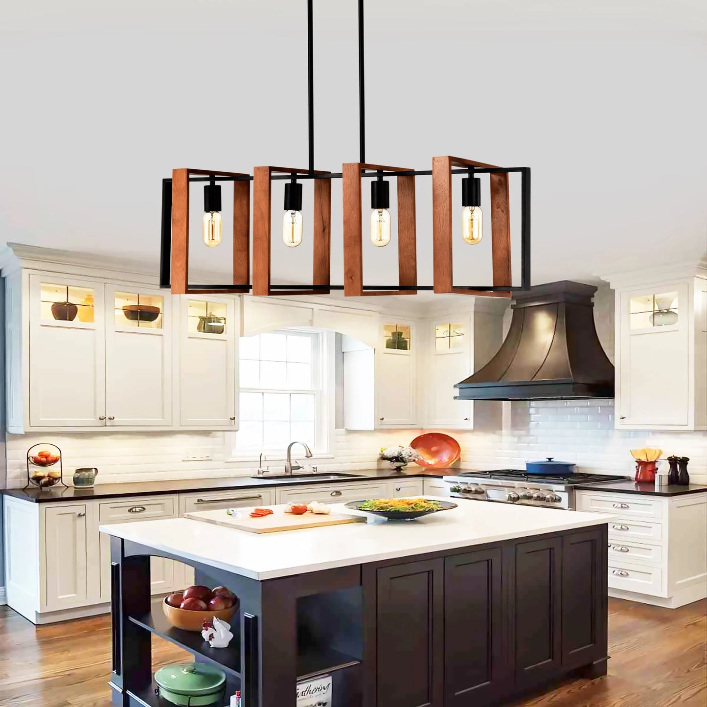 4-Light Kitchen Island Lights Pendant Light