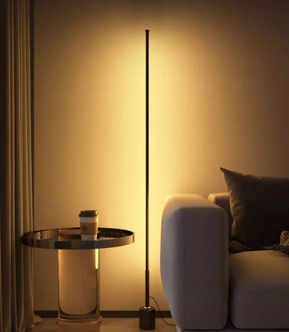 Living Room Dimmable Corner Floor Lamp Remote