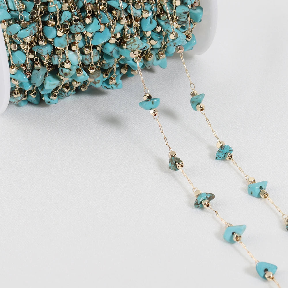 1Meter Crystal Irregular Stone Chains