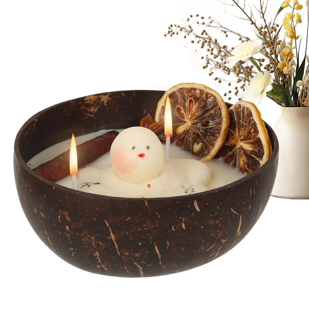 Snowman Aromatherapy Candle