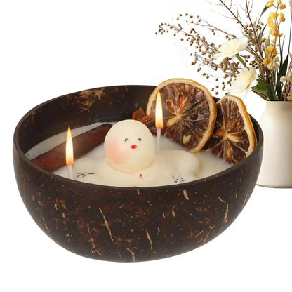 Snowman Aromatherapy Candle