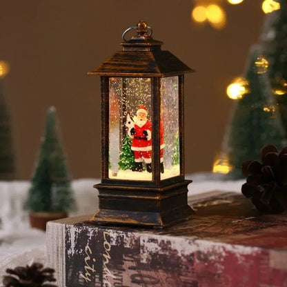 Christmas LED Wind Lights Santa Claus Snowman