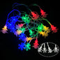 3M Christmas Lights LED Snowflake String Lights