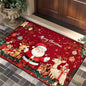 Christmas Mat Santa Claus Christmas Elk Entry Doormat