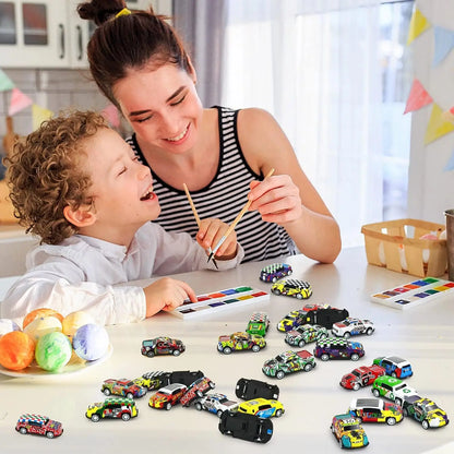 30 Mini Toys Car for Kids, Pull Back Cars