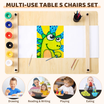 Kids Art Table and 2 Chairs