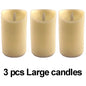 Flameless LED Candle, Warm Glow Electric Candles