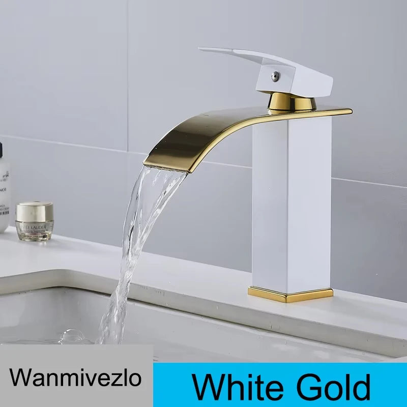 Bathroom sink Faucet Deck Mounted