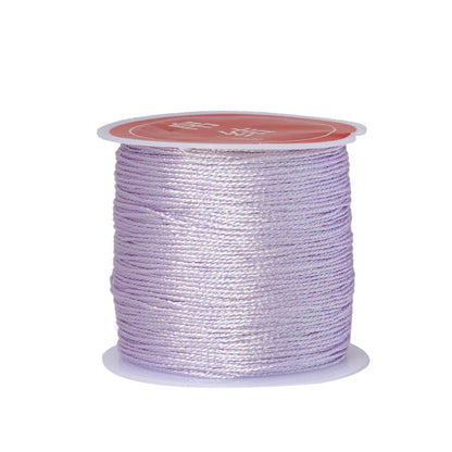 0.4mm 50m Nylon Gold Silver Thread Jewelry Cord Wire