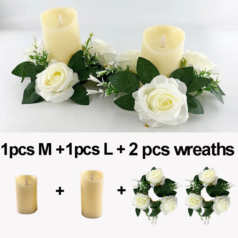 Flameless LED Candle, Warm Glow Electric Candles