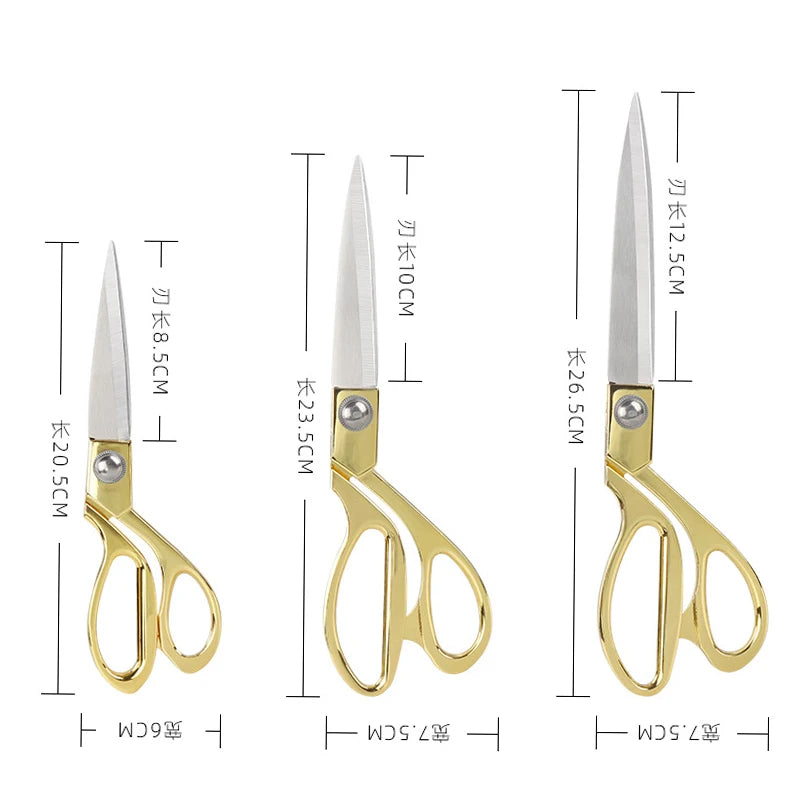 Professional Tailor Scissors Stainless Steel Tailor Shears for Fabric