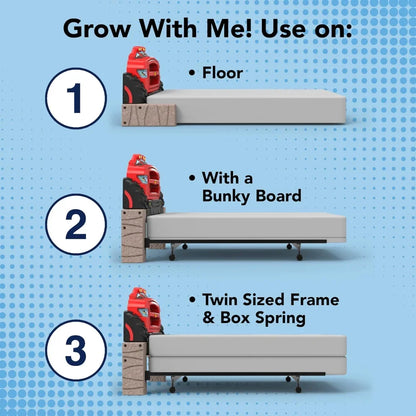 Monster Truck Bed Headboard, Twin Size