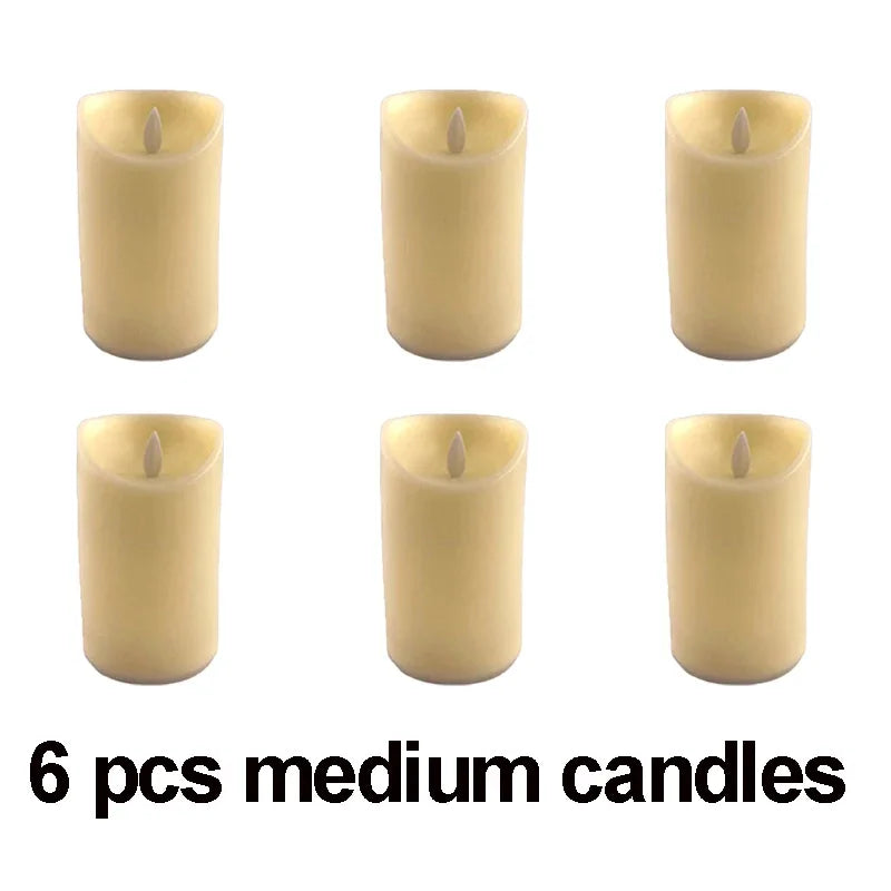 Flameless LED Candle, Warm Glow Electric Candles