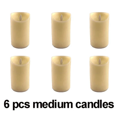 Flameless LED Candle, Warm Glow Electric Candles