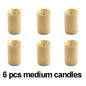Flameless LED Candle, Warm Glow Electric Candles