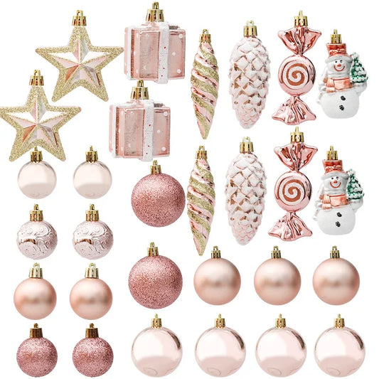 29/20Pcs Christmas Tree Balls Hanging Pendant