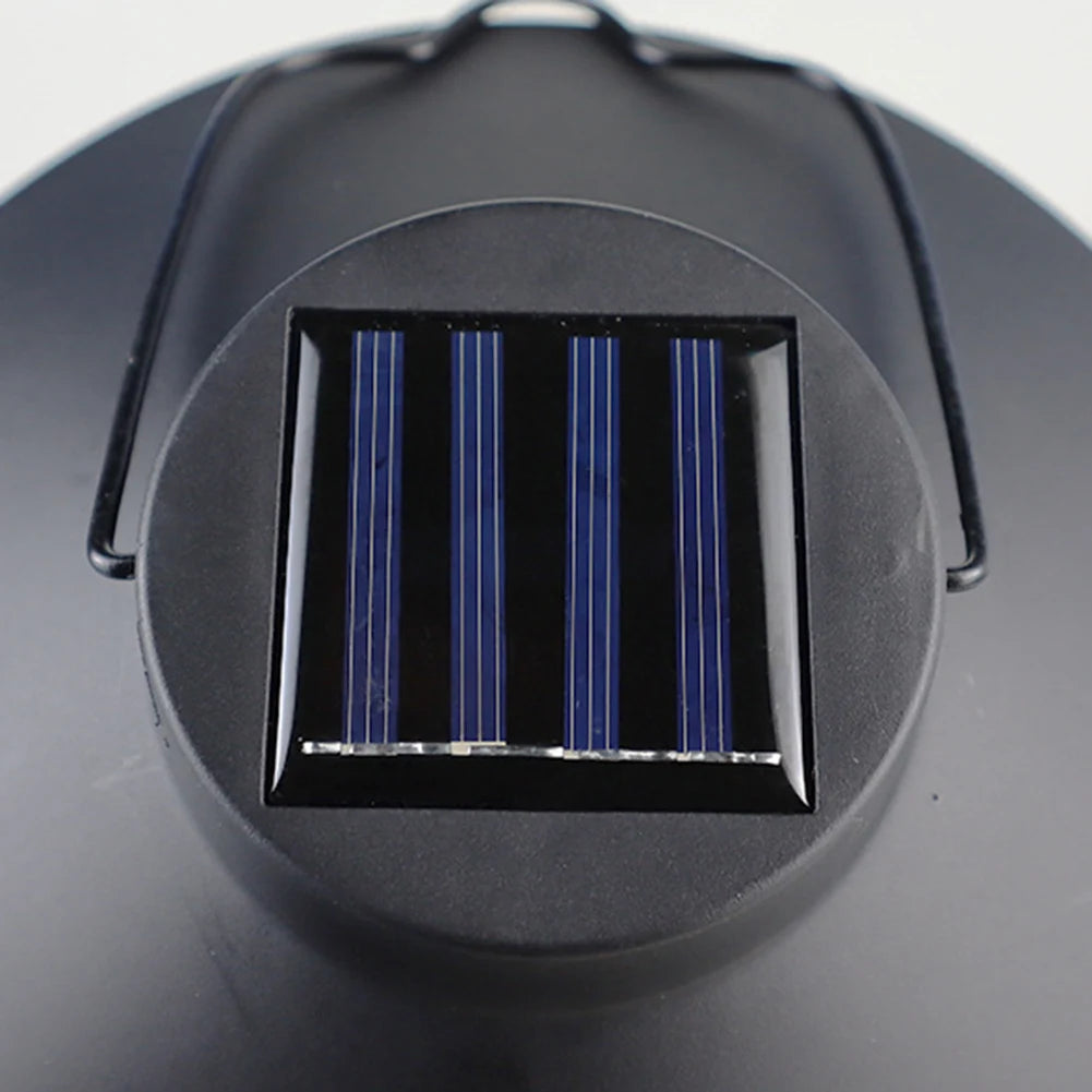 Vintage Solar Tent Camping Lantern Waterproof