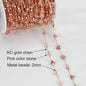 1Meter Crystal Irregular Stone Chains
