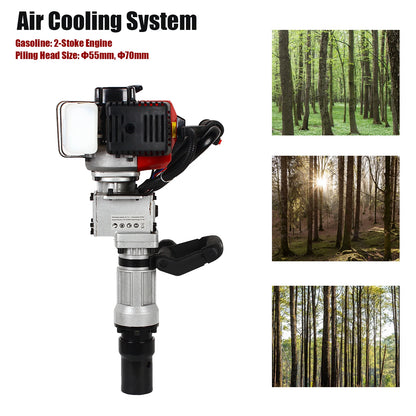 900W Gas Powered Fence Post Driver – Two-Stroke Engine