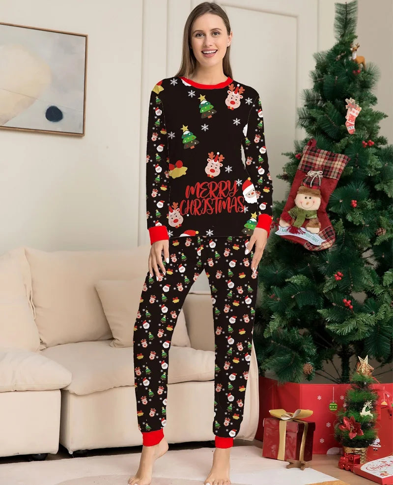 Christmas Family Matching Pajamas Outfits Adult And Kids