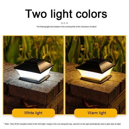 Solar Post Cap Light LED Waterproof