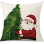45cm Merry Christmas Cushion Cover Pillowcase