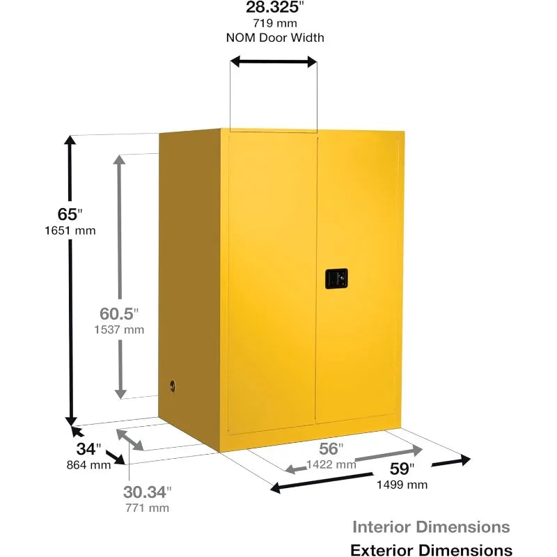 110 Gallon F﻿lammable Liquid Storage Cabinet