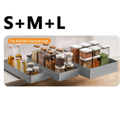 1 Pc/3 Pcs Pull out Cabinet Organizer