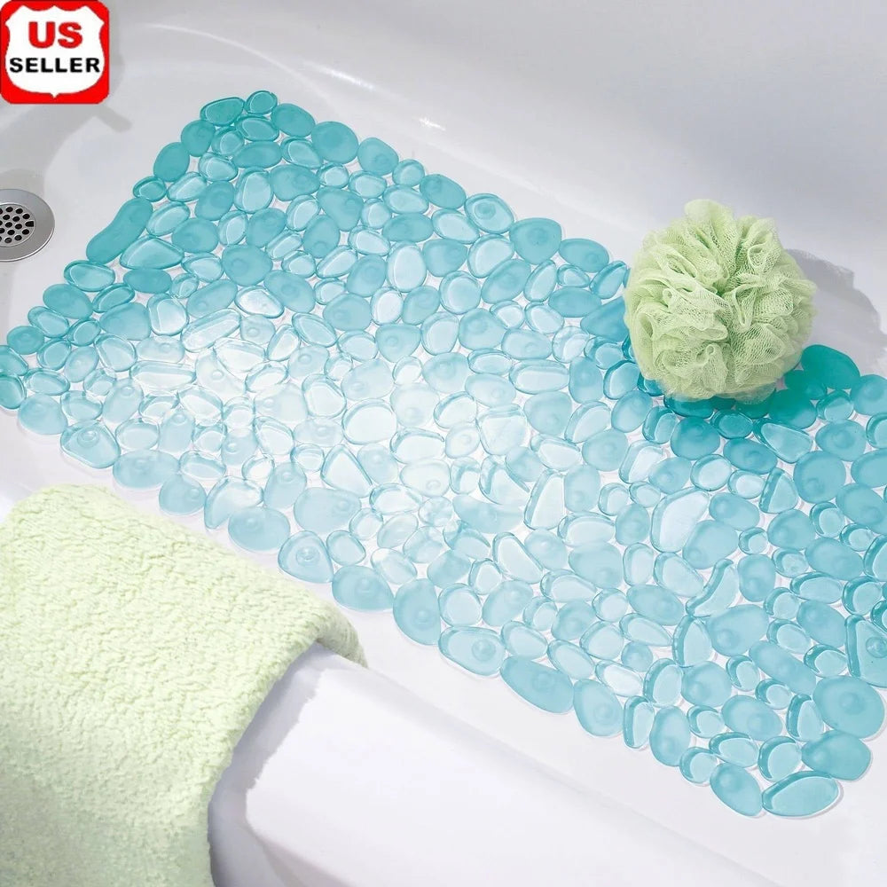 Non-Slip Pebblz Bath Mat Flexible Shower Mat