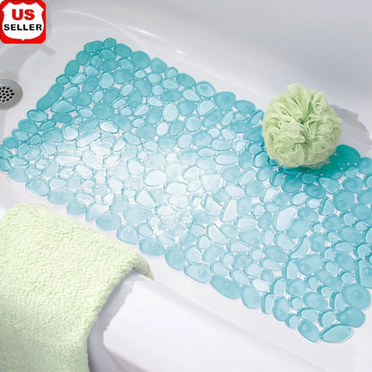 Non-Slip Pebblz Bath Mat Flexible Shower Mat
