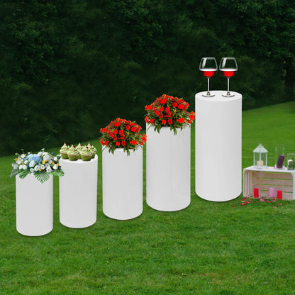 5Pcs Cylindrical Dessert Display Stands