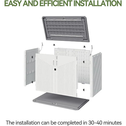 High quality -Outdoor Storage Cabinet 35 Cu.Ft