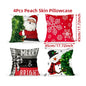 4pcs Merry Christmas Cushion Cover