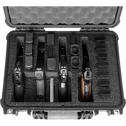 .4 Pistol and 16 Magazine Pre-Cut Heavy Duty Waterproof Case