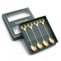 4Pcs Christmas Fork And Spoon Set Stainless Steel