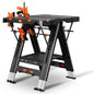 Folding Workbench,2-in-1 Waterproof Portable Folding Work Table,31" W x 25" D x 32" H