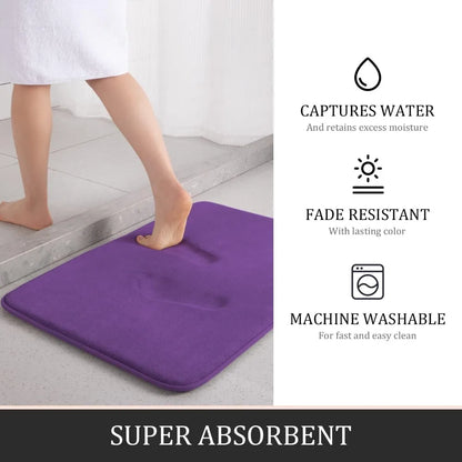 bathroom rug sets 3 piece, memory foam bath mat