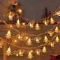 3M Christmas Lights LED Snowflake String Lights