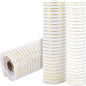 Golden Grid Ribbon Christmas Tree Decoration Mesh Tulle Roll