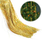 3000 Strands Icicles Iridescent Tinsel Foil Fringe Garland