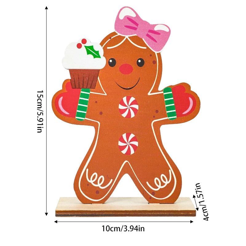 Christmas Gingerbread Man DIY Decoration