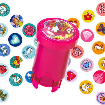 Pink Sticker Stamper For Kids