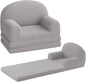 Kids Sofa Chair, 2-in-1 Convertible Toddler Couch Lounge
