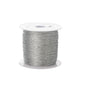 0.4mm 50m Nylon Gold Silver Thread Jewelry Cord Wire