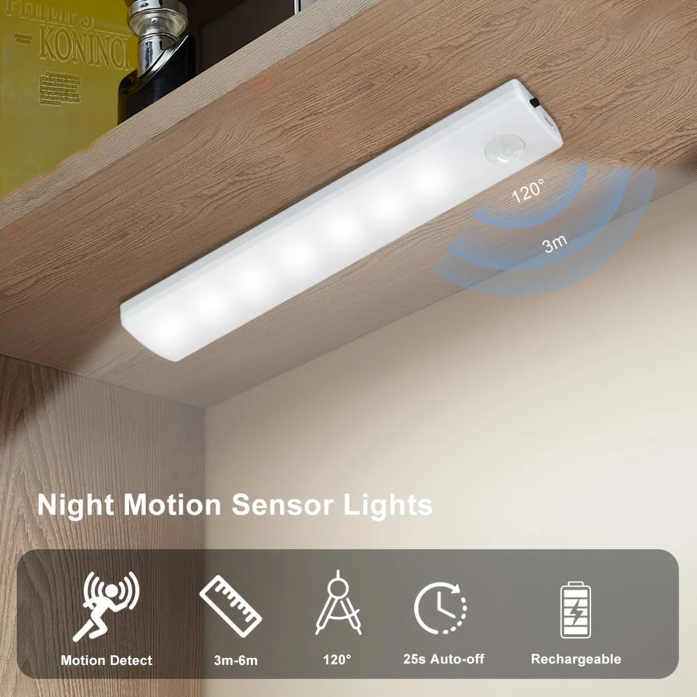 6 Pack Motion Sensor Lights